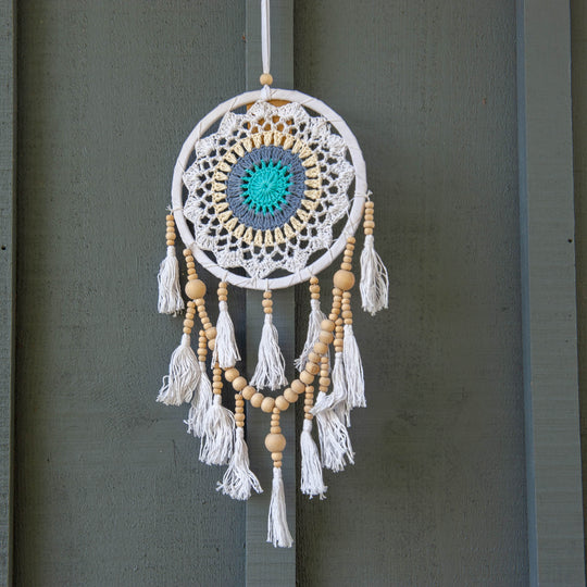 Macrame Dreamcatcher Wall Hanging- Small