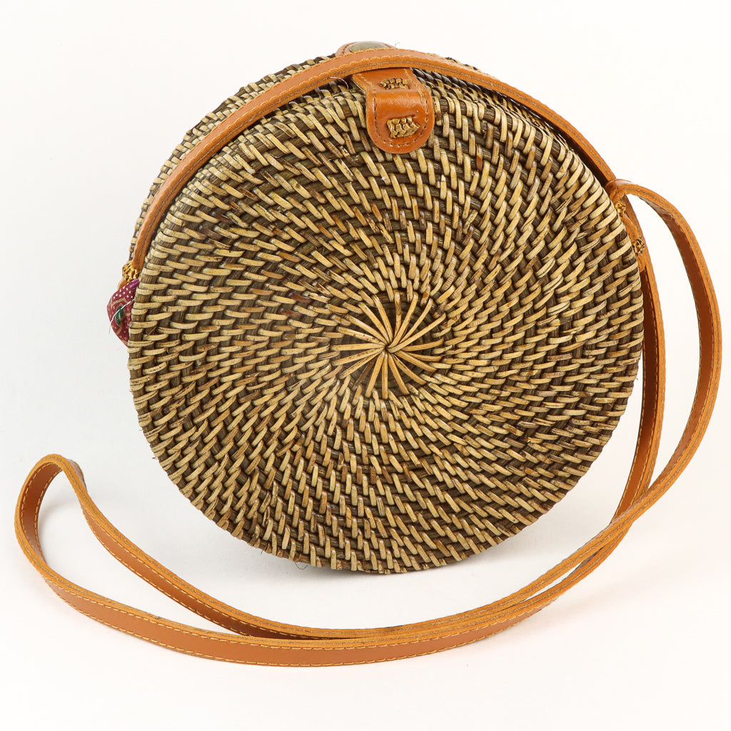 Brown boho outlet bag