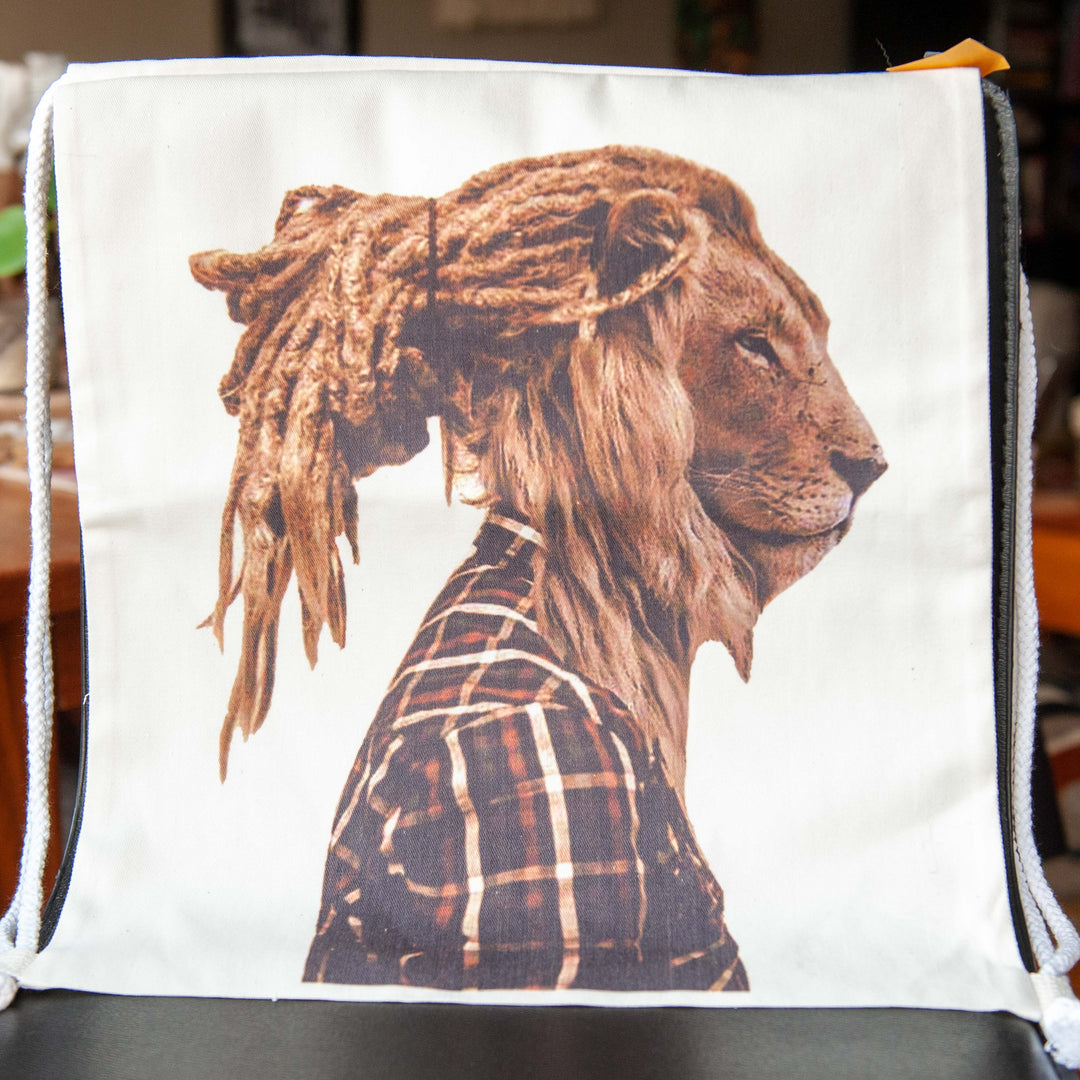 Lion "redouté" Sac à cordon