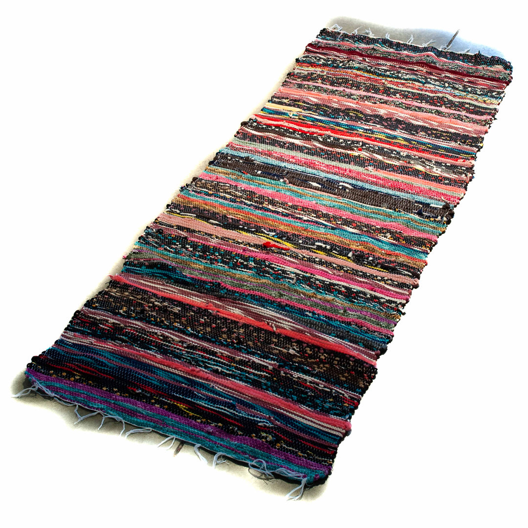 Egyptian Recycled Cotton Runner - 2 M x 0.7 M - Mixed