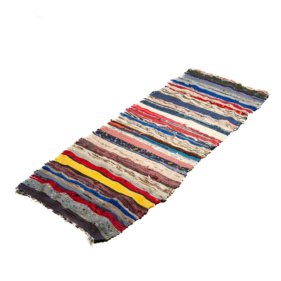 Egyptian Recycled Cotton Runner - 2 M x 0.7 M - Mixed