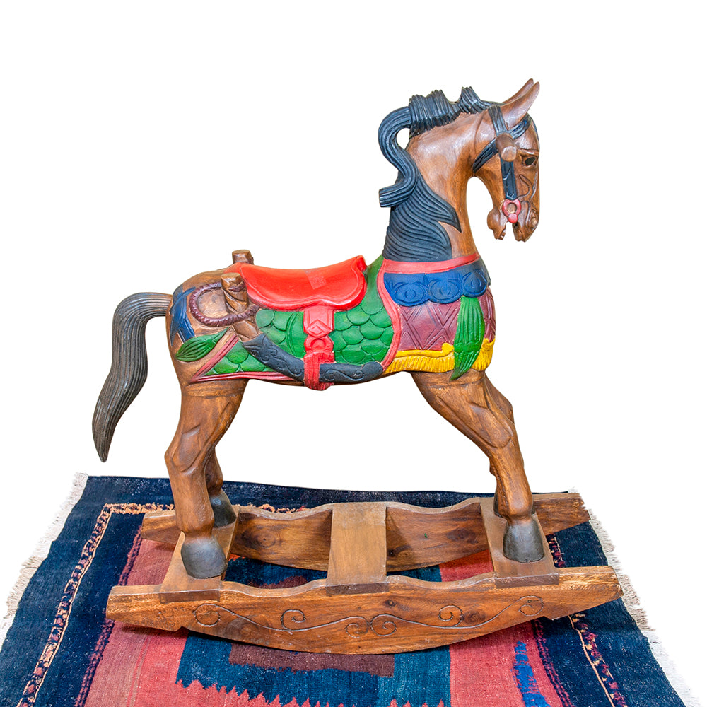 Cheval à bascule pour enfants