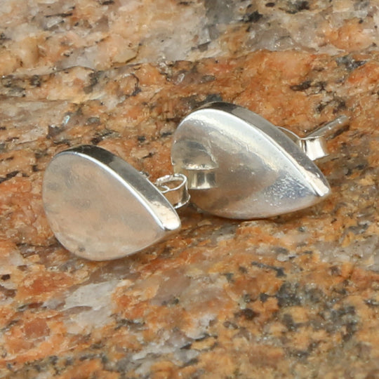 Boucles d'oreilles en forme de larme en argent