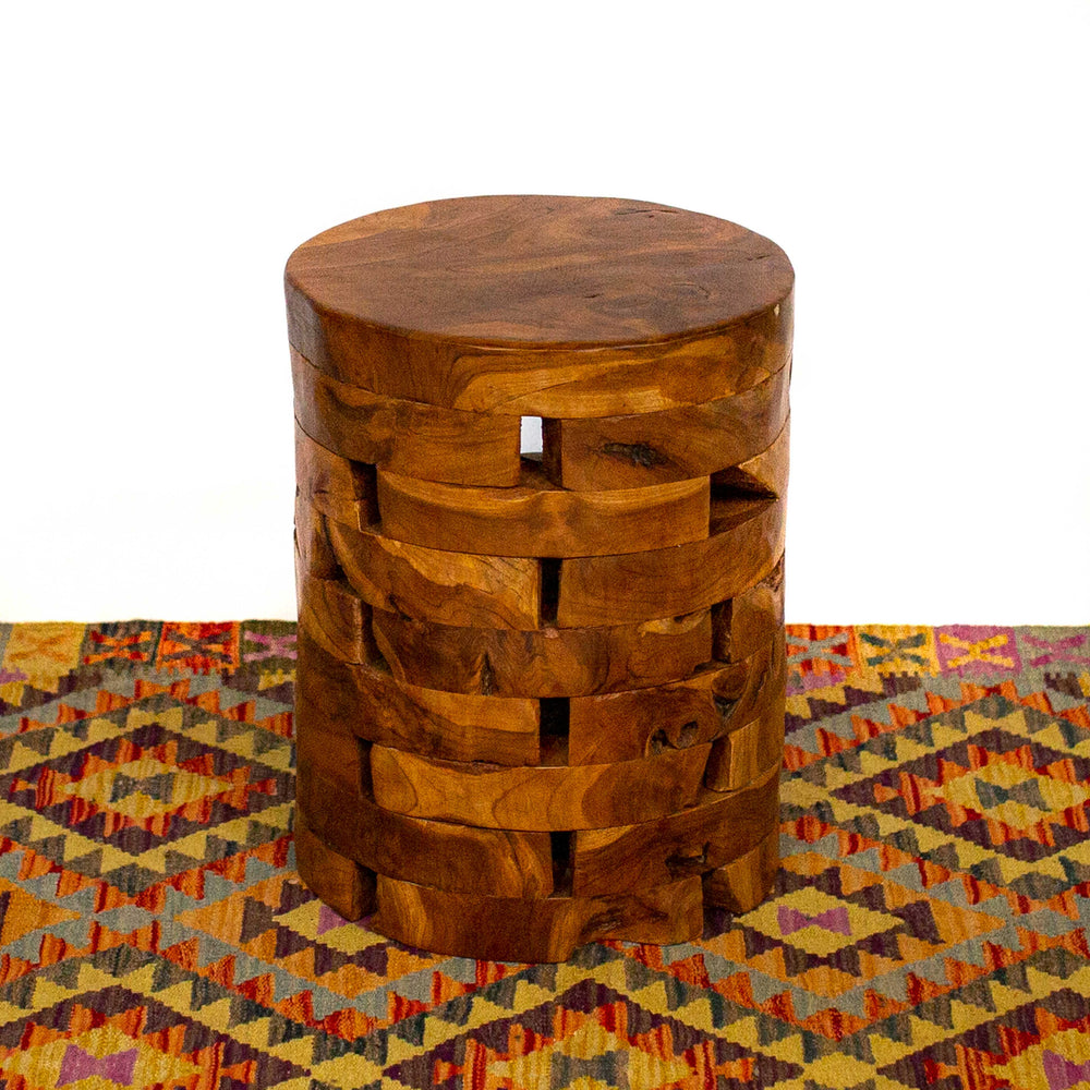 Photo of Teak Stacked Stand