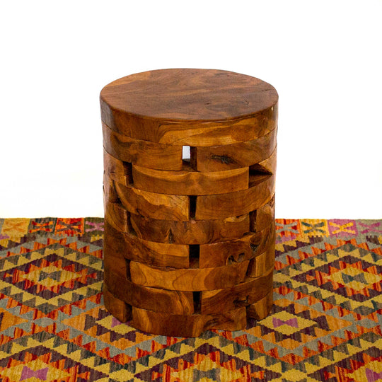 Photo of Teak Stacked Stand