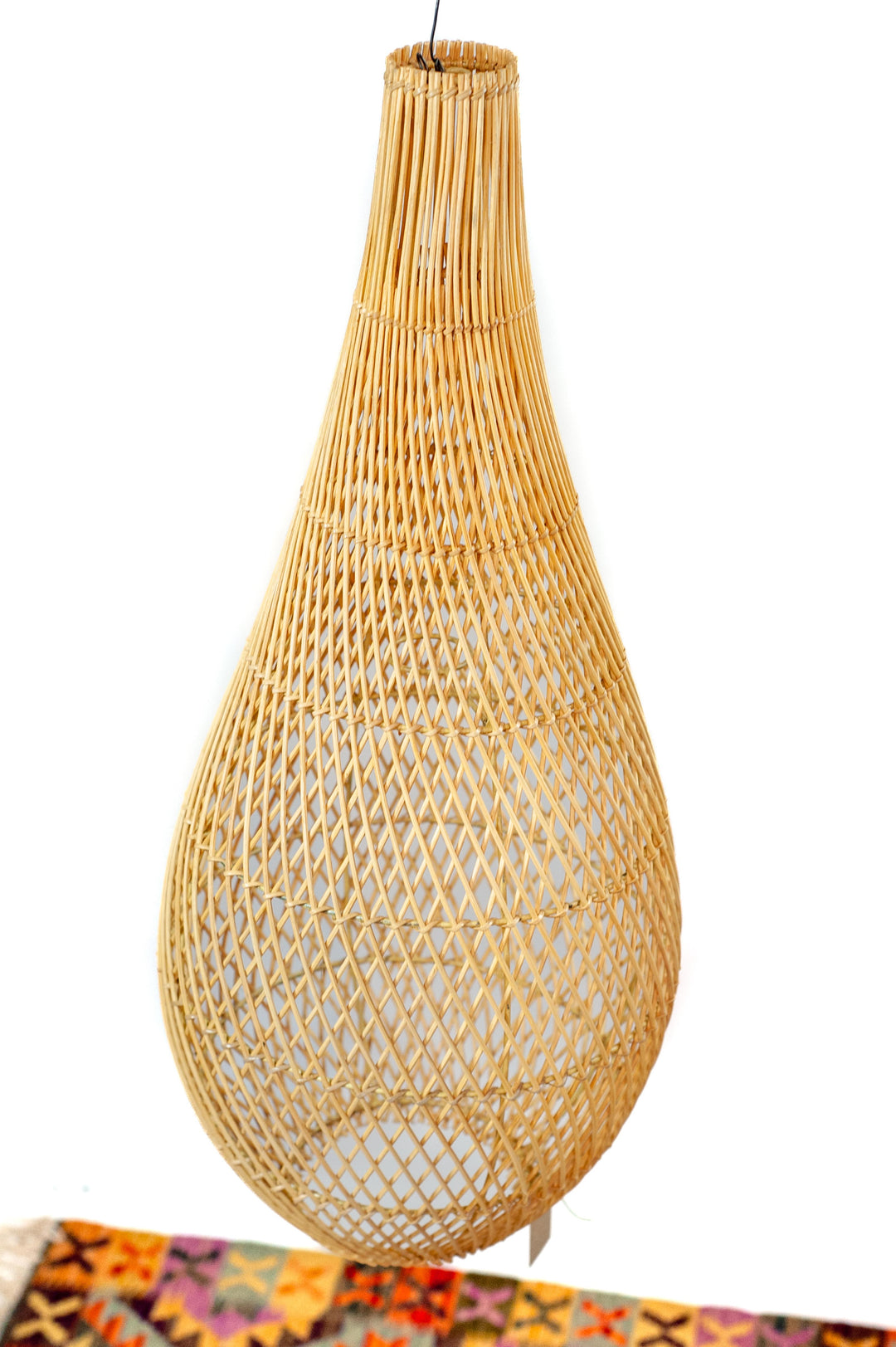 Rattan Elongated Lampshade