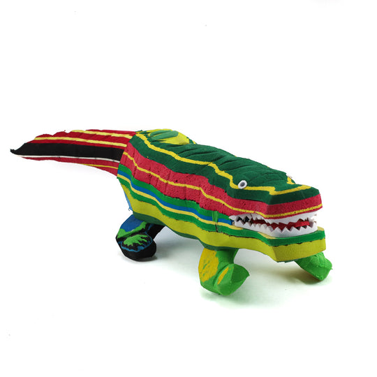 Recycled Flip Flop Crocodile - Small