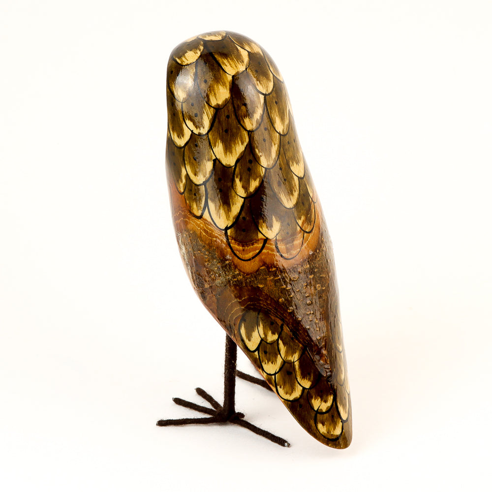 Kenya Wooden Owl - Small