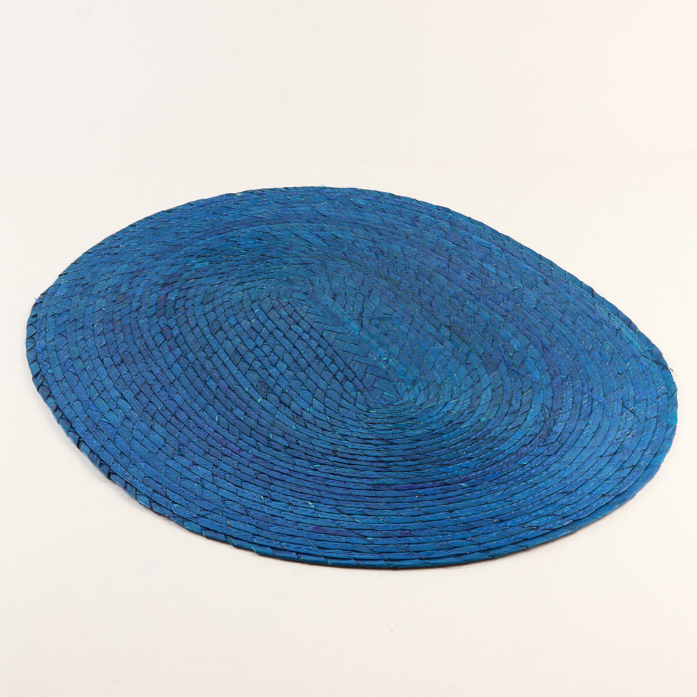 Oval Placemat - Blue