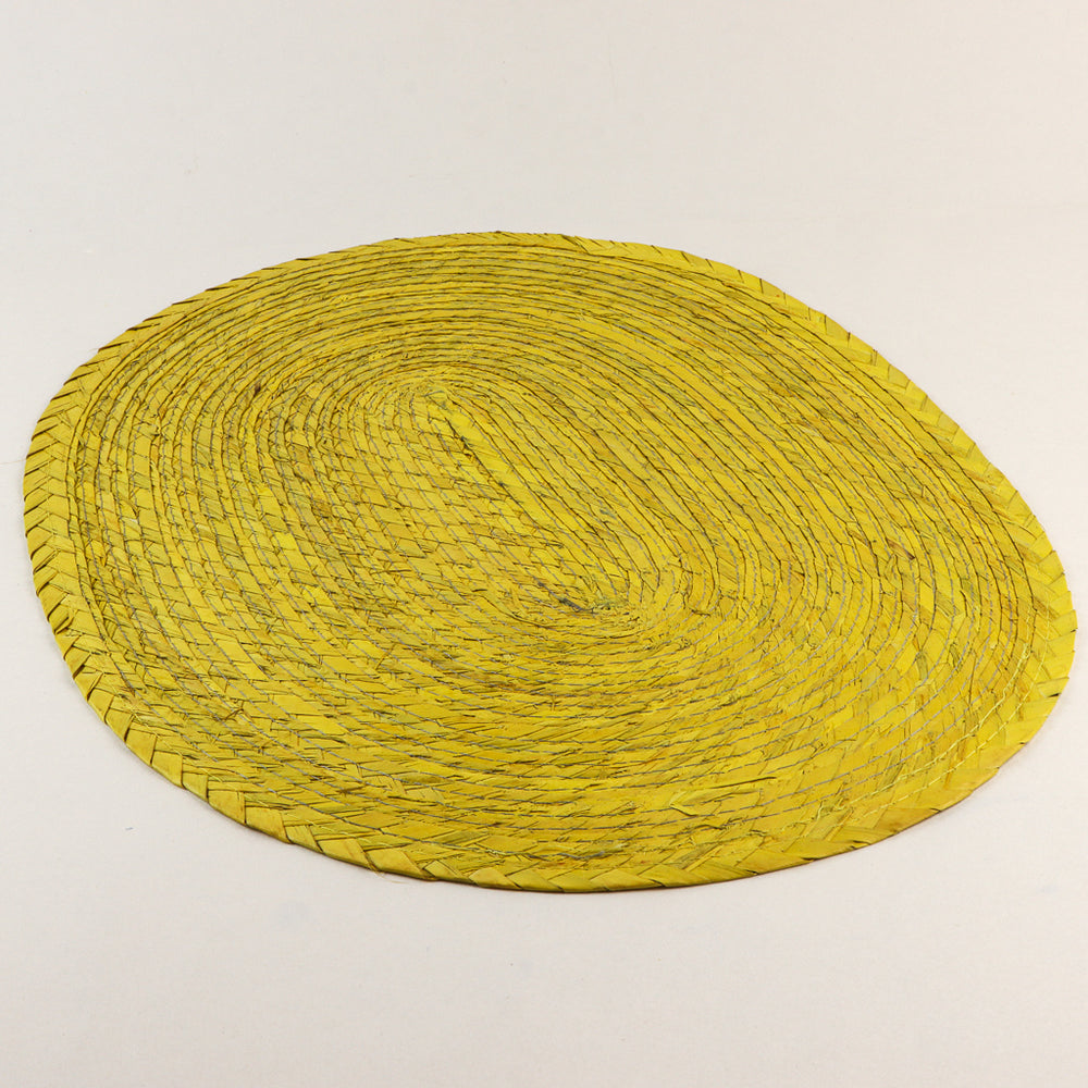 Oval Placemat - Yellow