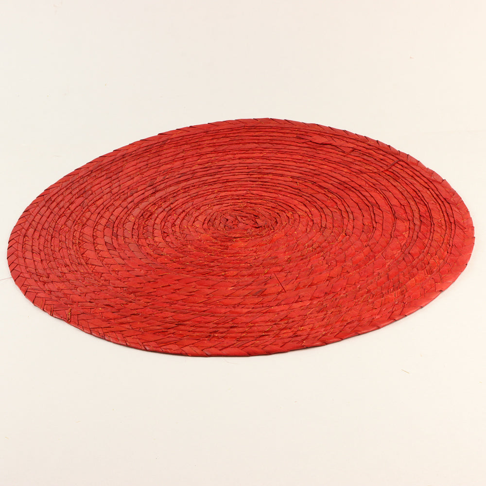 Set de Table Rond - Rouge