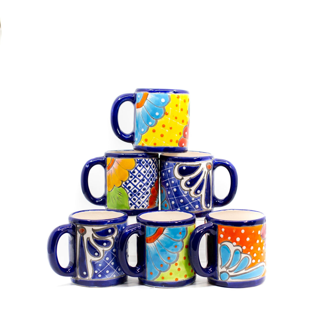 Photo of Small talavera pottery painted coffee mug