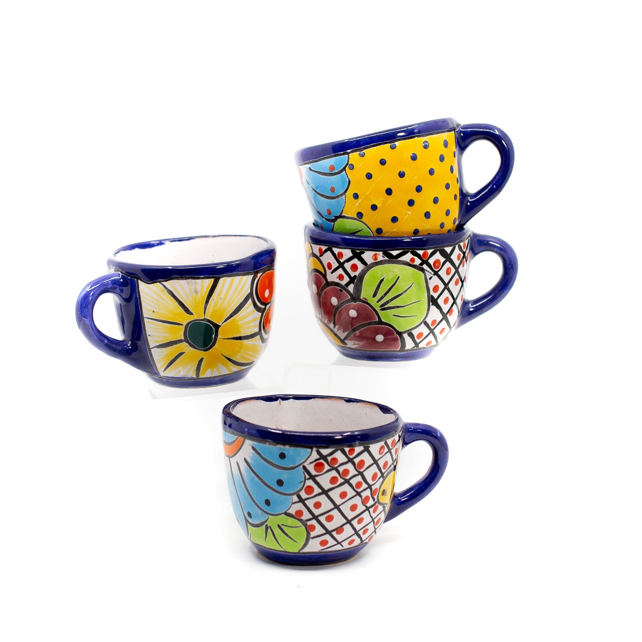 Photo of Small talavera pottery painted tea mug