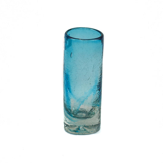 Tequila Shooters - Craquelé Aqua - 4"