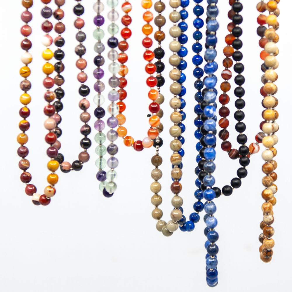 Lapis Mala Beads - 6mm