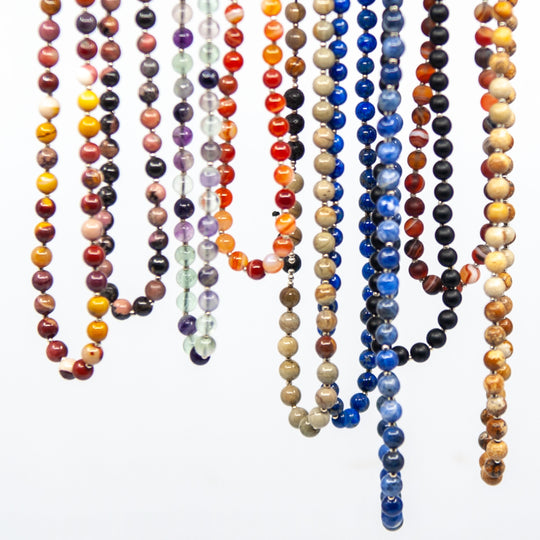 Fluorite Mala Beads - 6mm