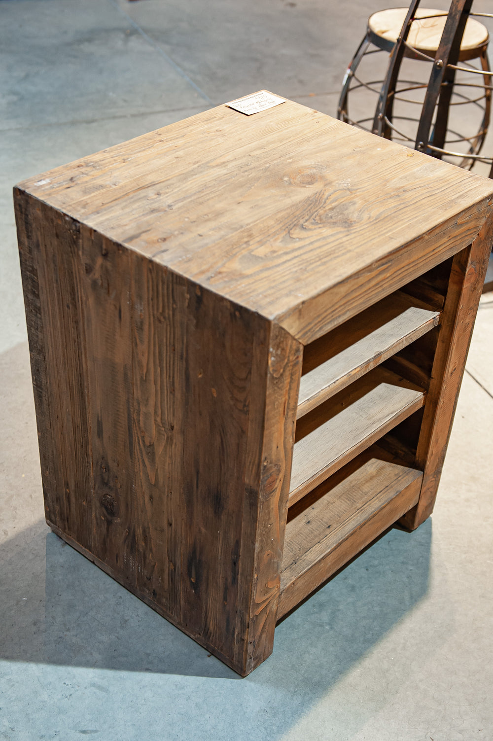 Balinese Recycled Mahogany Sidetable