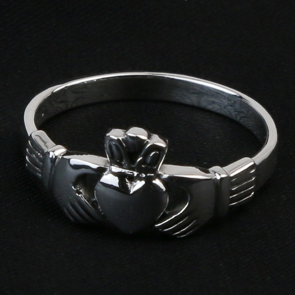 Thai Claddagh Sterling Silver Ring