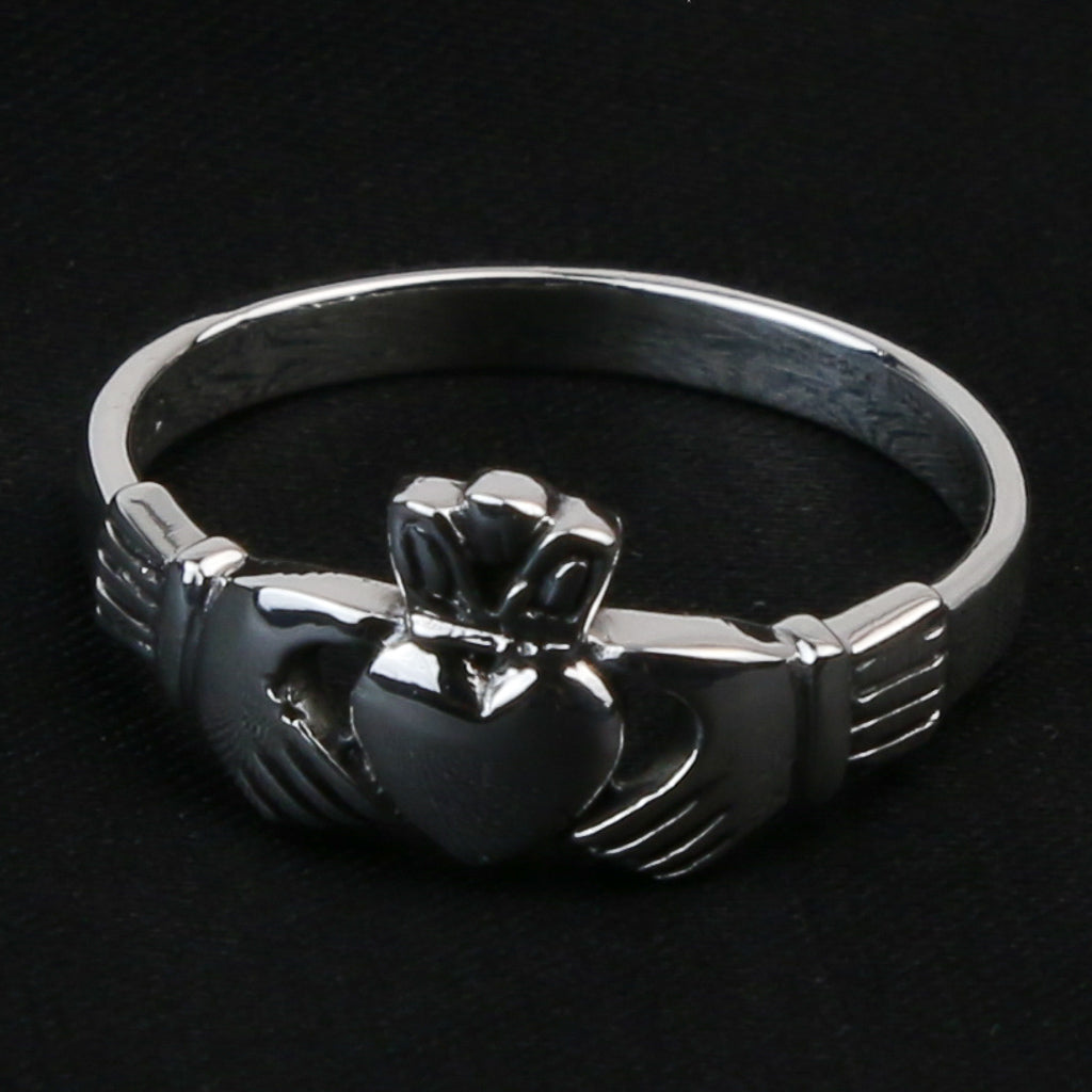 Bague en argent Claddagh