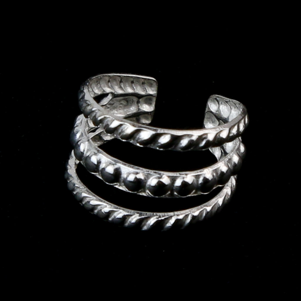 Silver Cuff Earring