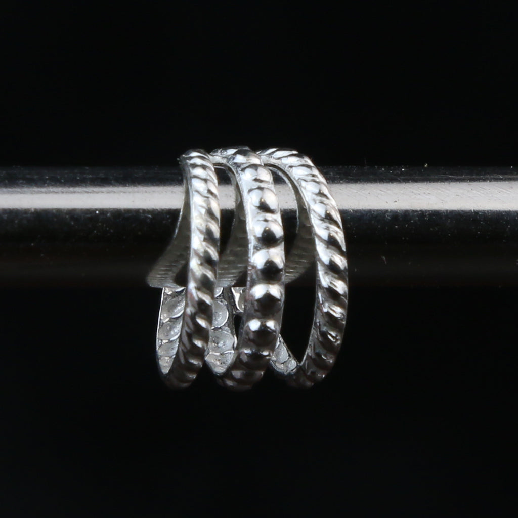 Silver Cuff Earring