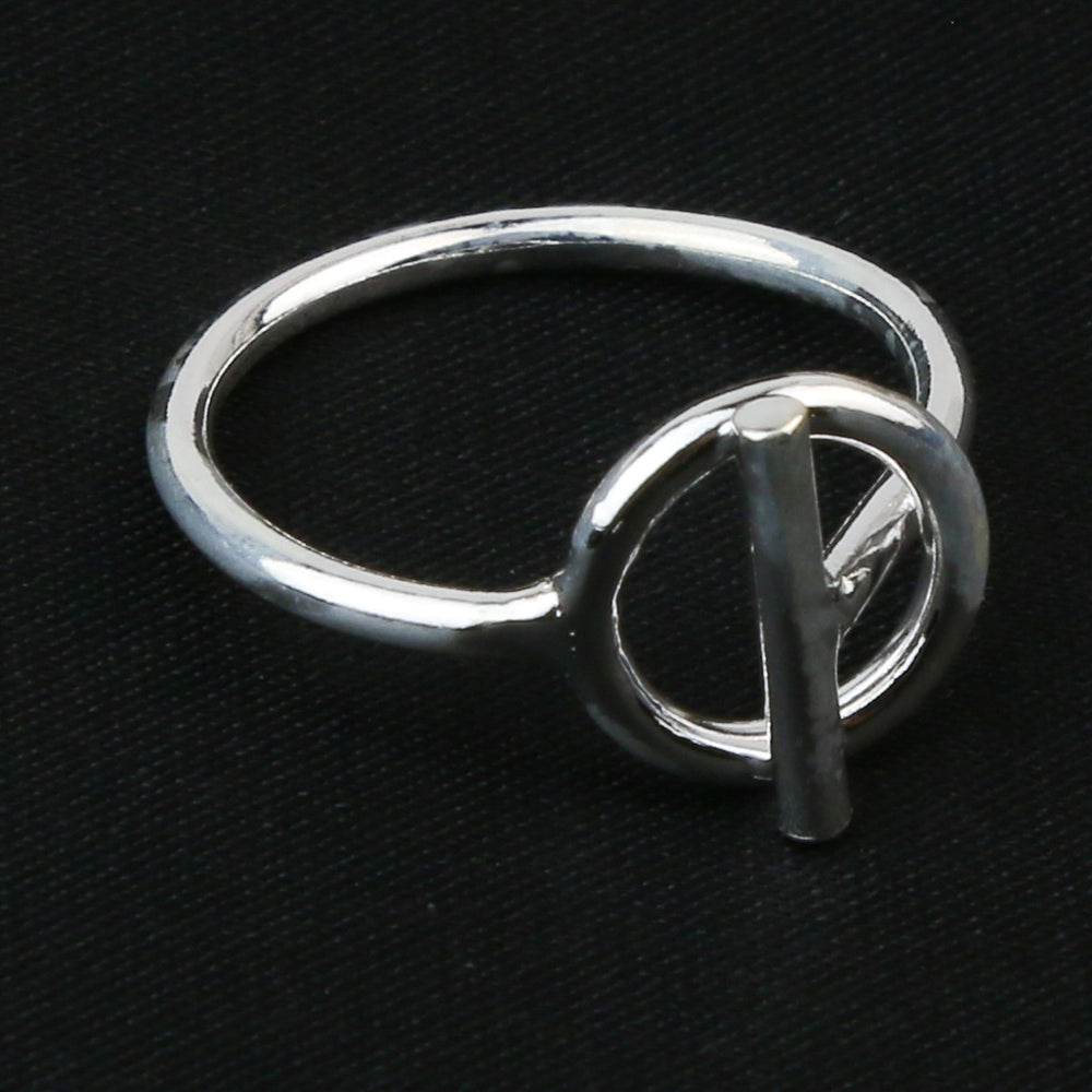 Thai Circle Sterling Silver Ring