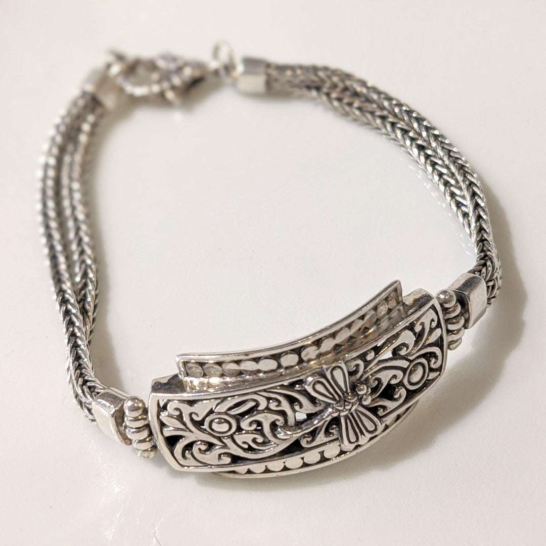 Bracelet Argent - Libellule