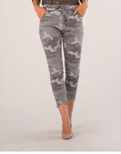 Stretchy Denim Style Joggers