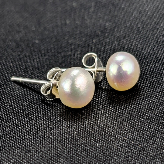 Pearl Stud Earrings