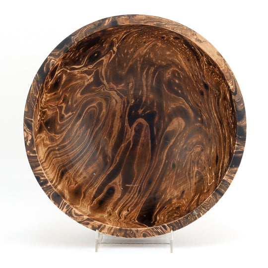 Mango Wood Large Bowl - 10" (Old Wood)