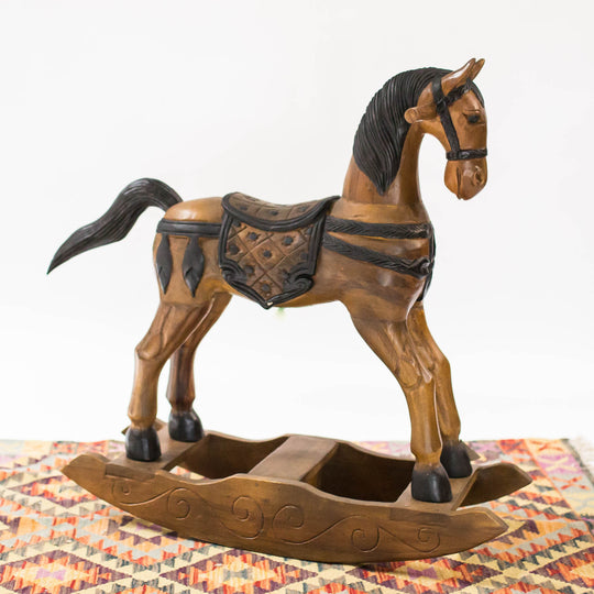 Cheval à bascule pour enfants