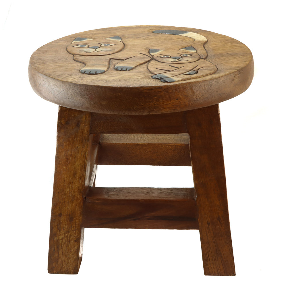 Tabouret pour Enfants - Chat &amp; Bébé