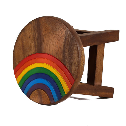 Tabouret pour enfants - Arc-en-ciel