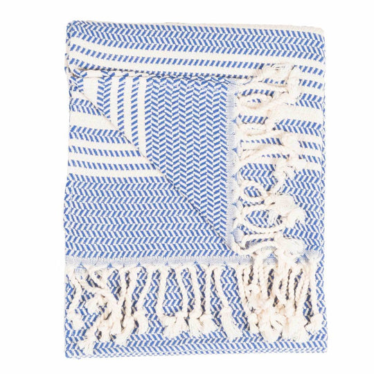 Serviette de toilette turque - Hasir - Marine