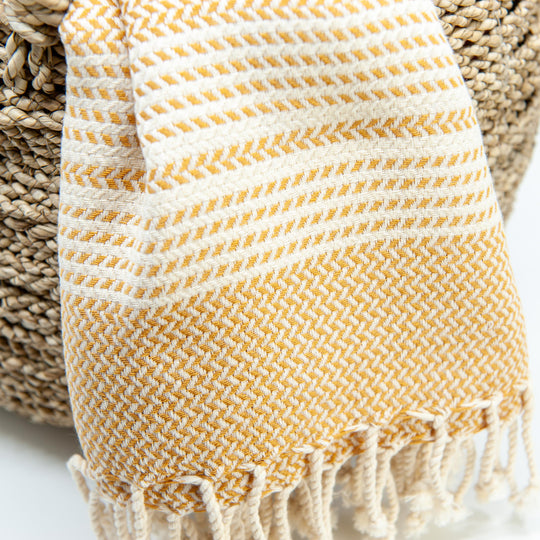 Turkish Towel - Hasir - Gold