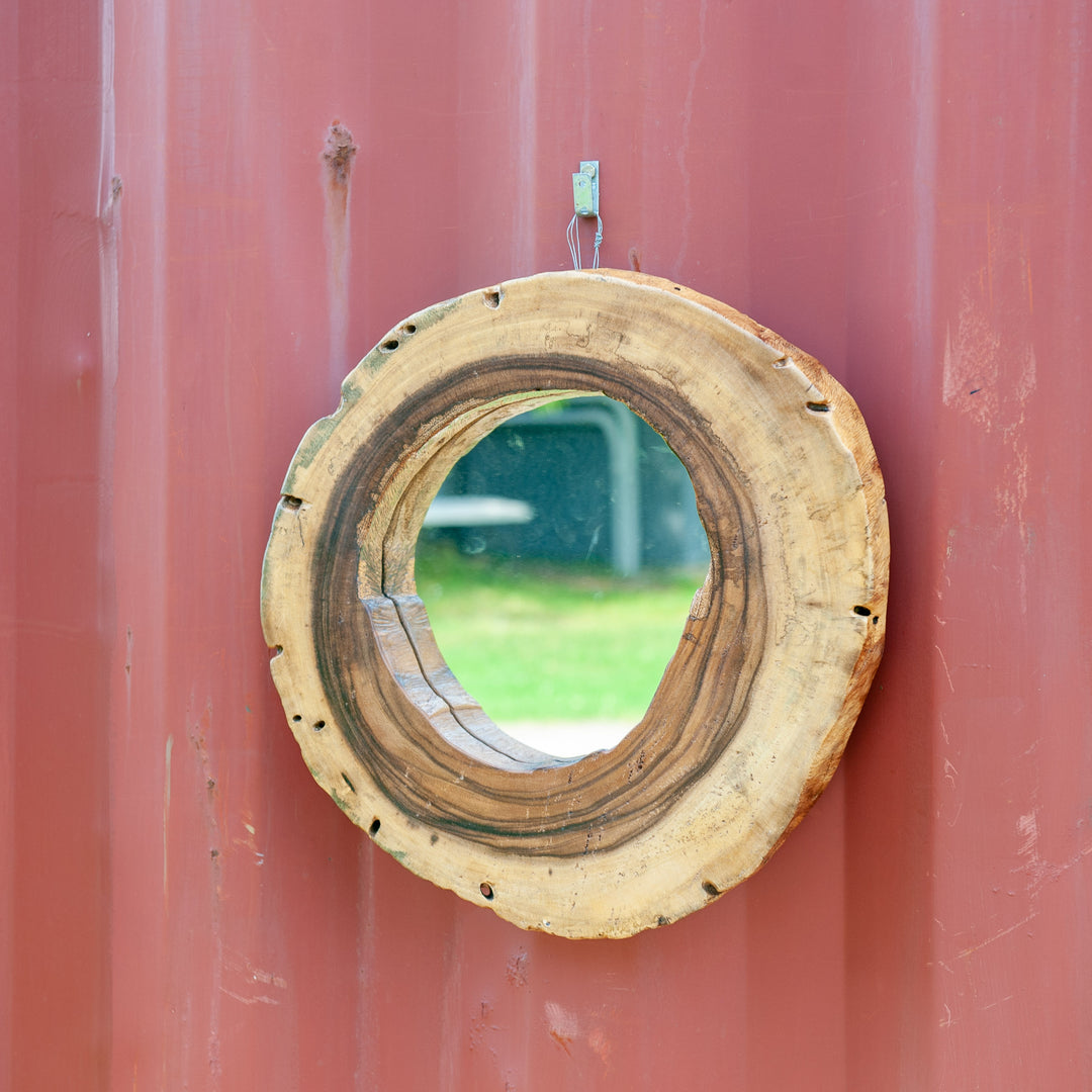 Miroir en Bois Sono Live Edge - Petit