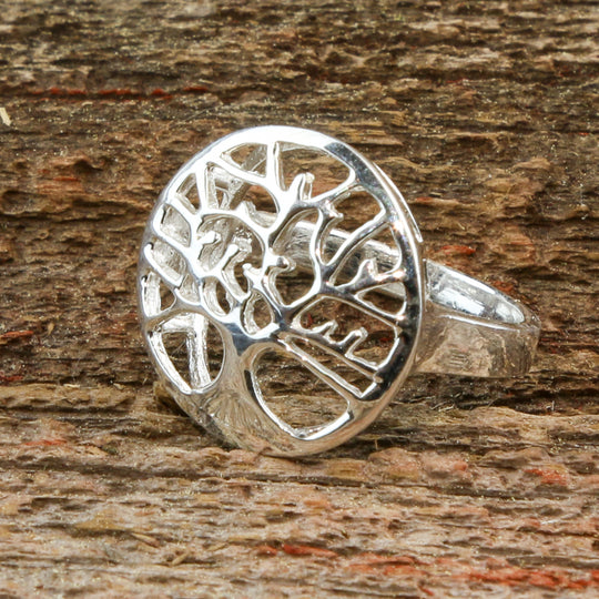 Bague Arbre de Vie en Argent