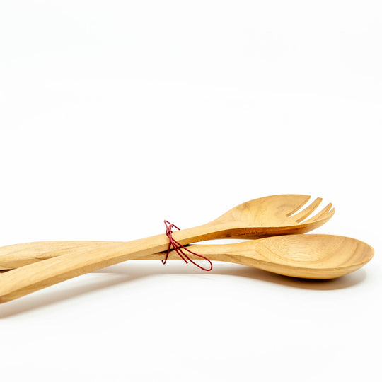 Teak Salad Tongs - Small