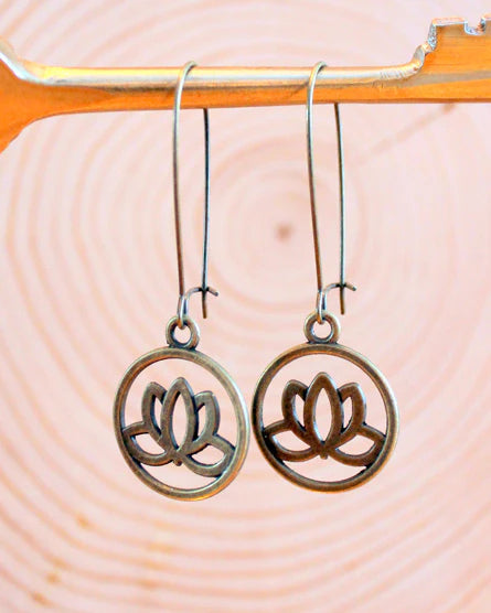 Boucles d'oreilles Lotus