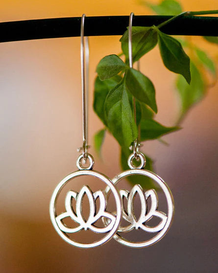 Boucles d'oreilles Lotus