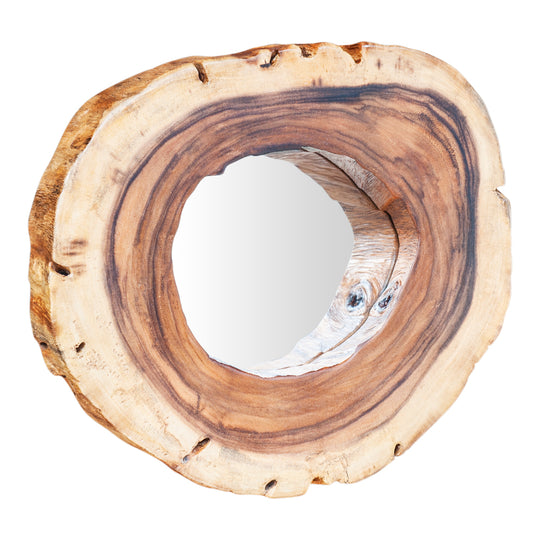 Live Edge Sono Wood Mirror - Small