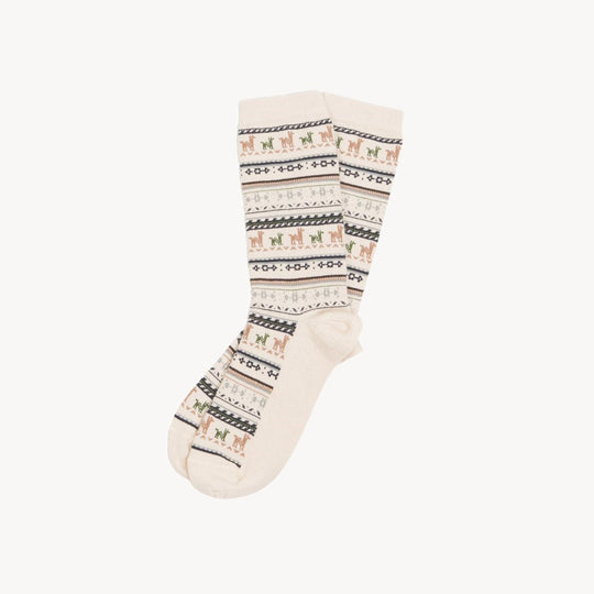 Chaussettes Imprimées - Blanc